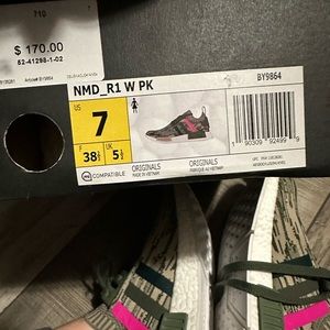 adidas NMD green glitch camo womens new rare